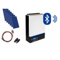 Hybrydowy zestaw solarny off-grid ESB-3kW-24 MPPT 6xPV Mono