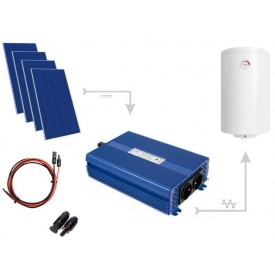 Zestaw fotowoltaiczny do grzania wody w bojlerach ECO Solar Boost 1100W MPPT 4xPV Poli