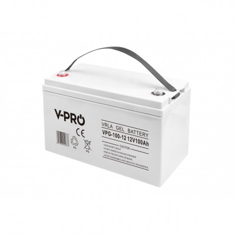 Akumulator żelowy GEL VPRO 12V pojemność 100Ah VRLA bezobsługowy
