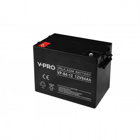 Akumulator żelowy AGM 12V pojemność 84Ah VPRO